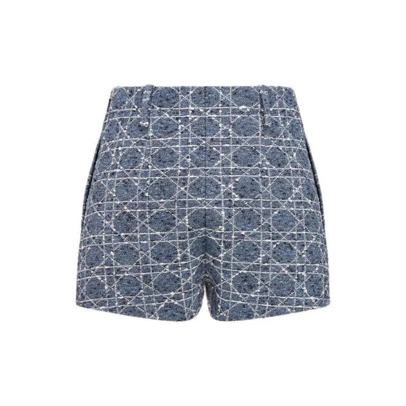 DIOR Casual Shorts Women's Blue-1