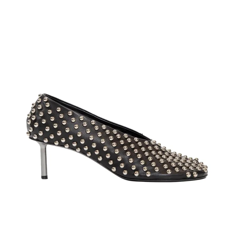 JIL SANDER Slim Heel High Heels Women's Black-1