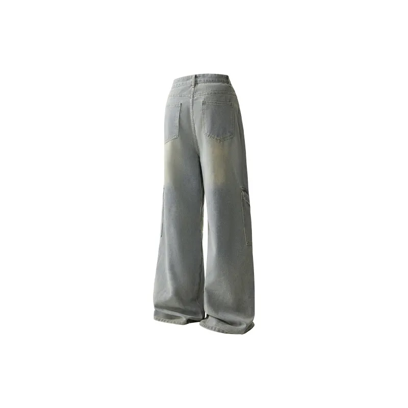 Qnxeey Jeans Unisex-7