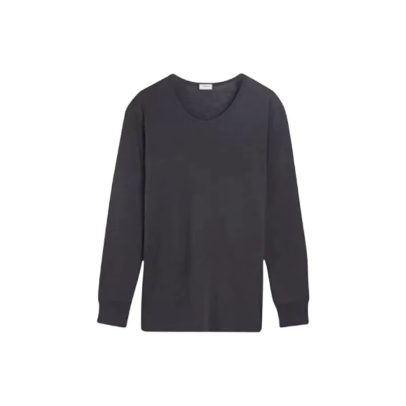 ZIMMERLI Undershirts Men's Charcoal Black-0