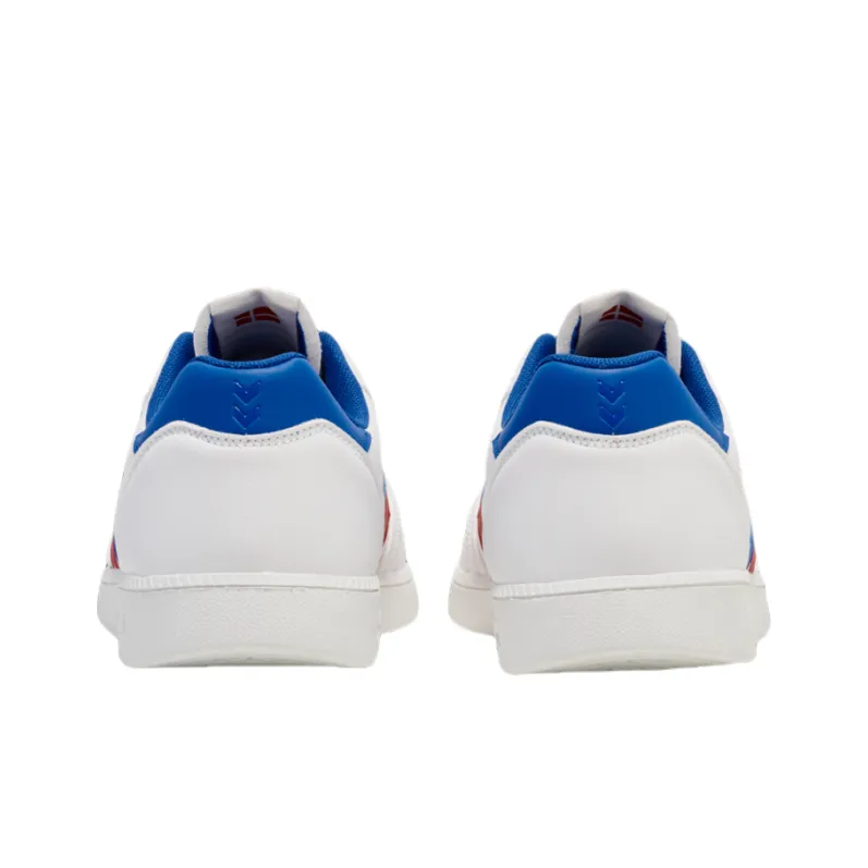 Hummel Anti Slip Wear Resistant Low Top Training Shoes Unisex White-4