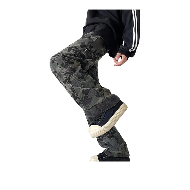 PAINT STAIN Jeans Unisex-16