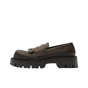 ZARA Loafers Men Brown