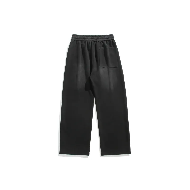 Caramella Casual Pants Unisex Black-1