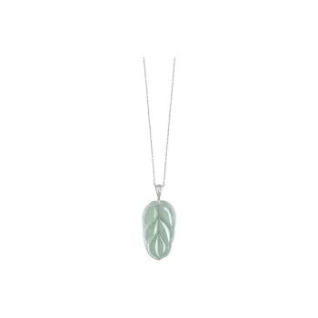 Emerald Glutinous Jade Jadeite Necklaces Unisex