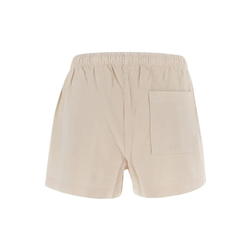 SPORTY & RICH Casual Shorts Women's Cream-1