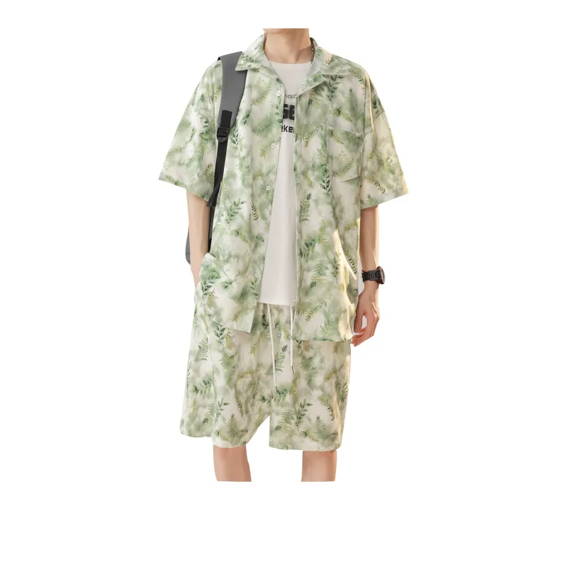 Couple Exclusive Shirt Matching Set Active Summer Essentials Unisex Sri Lanka Green Accord-0