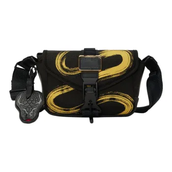 TUMI Ballistic Nylon Shoulder Bag, Crossbody Bag Men's Black