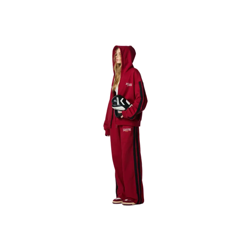 JEFF HAMILTON Sweatshirt Unisex Burgundy-2