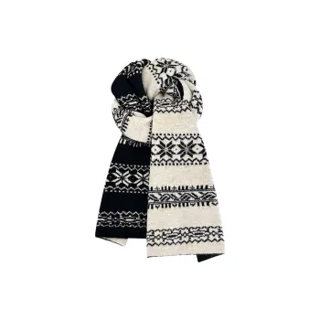 Cranta Komeia Polyester Knit Scarves Women's