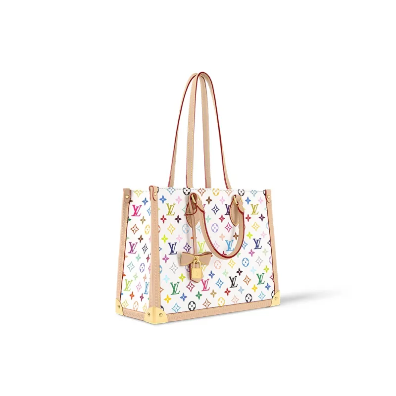 LOUIS VUITTON X Takashi Murakami OnTheGo Mm White Multicolored-1