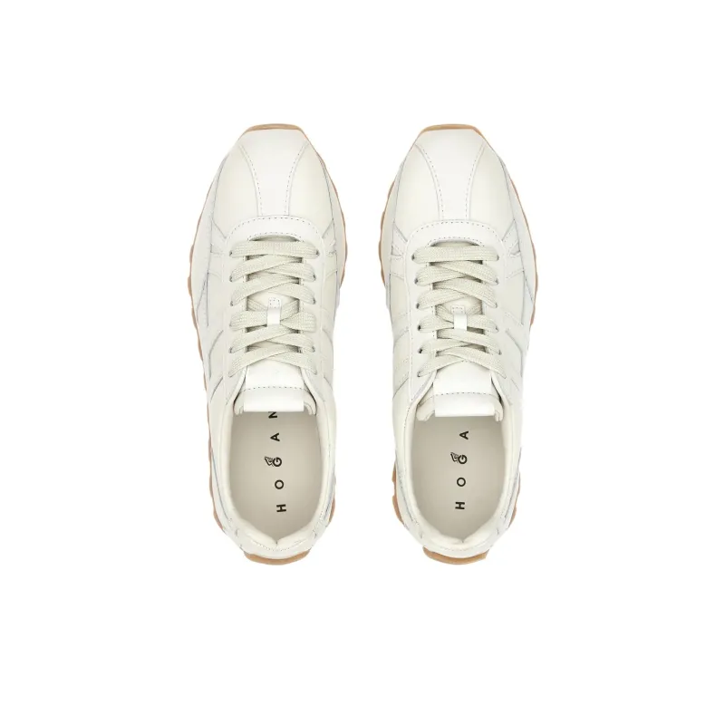 HOGAN Panelled Lace Up Sneakers Women's-4