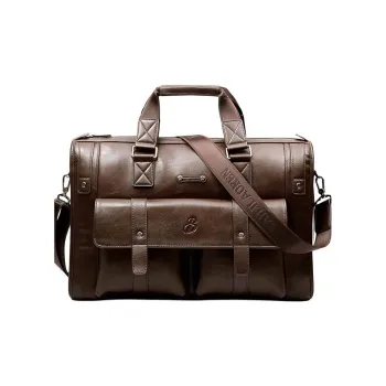 GEERDUN Composite Leather Briefcase, Handbag Men's Multicolor