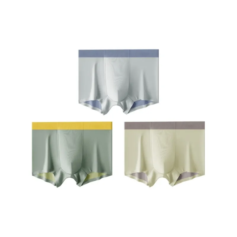 Qiao Ni Tong Underpants Men's 3 Pack-8