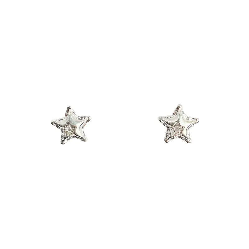 QIANFANGDAHUANGYE Alloy Stud Earrings Unisex-0