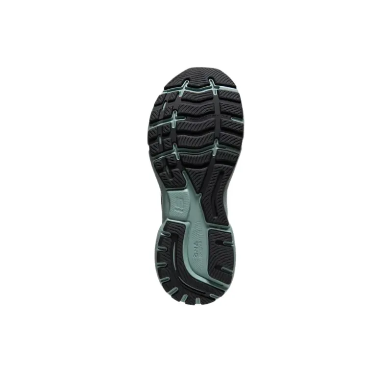 Brooks Ghost 15 Anti Slip Wear Resistant Low Top Running Shoes Men's Asphalt Gray Blue-6