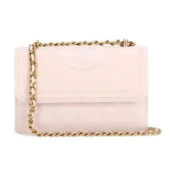 TORY BURCH Leather Crossbody Bag, Shoulder Bag Small Size Women's Pink