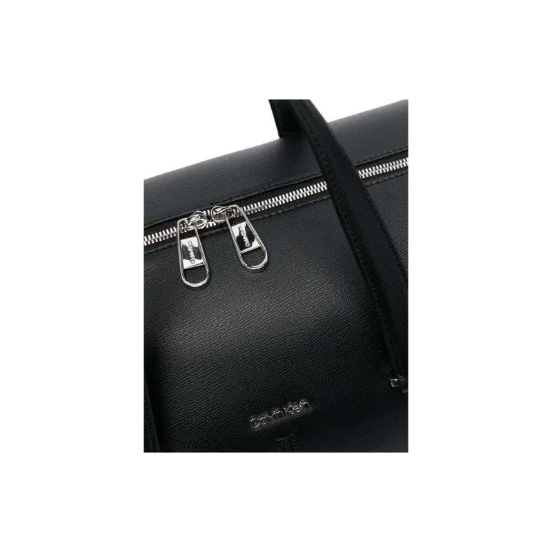 CALVIN KLEIN Polyester With Polyurethane Handbag Shoulder Bag Crossbody Bag Travel Bag Men's Black-3