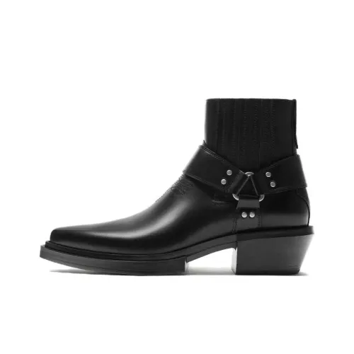 ZARA Ankle Boots Men Black
