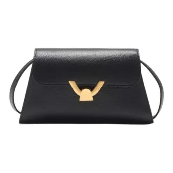 COCCINELLE Dew Foldover Top Small Shoulder Bag