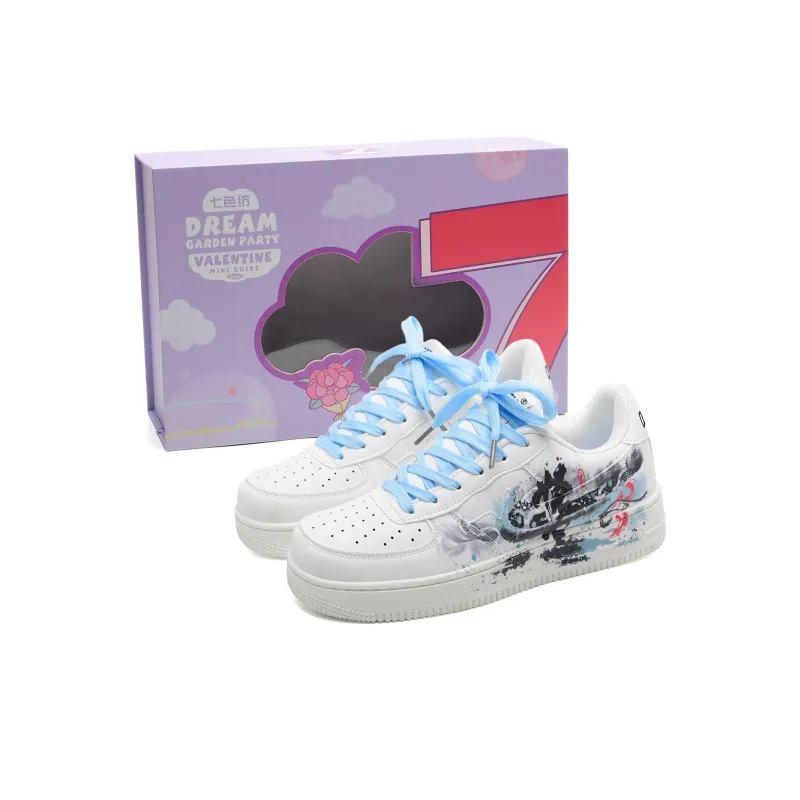 7 SEVFUN Low Top Casual Shoes Unisex Goku White-1