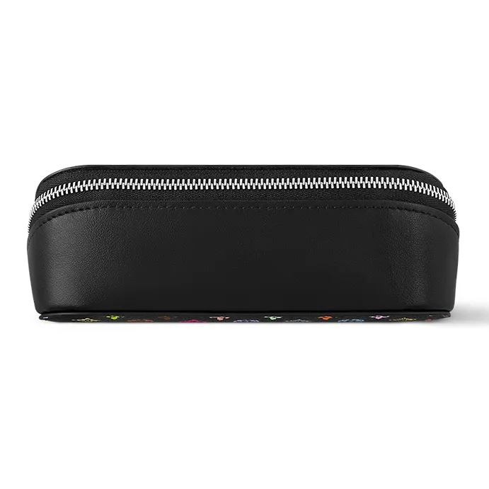 LOUIS VUITTON X Takashi Murakami Monogram Multicolor Sunglass Pouch Black Multicolored-2