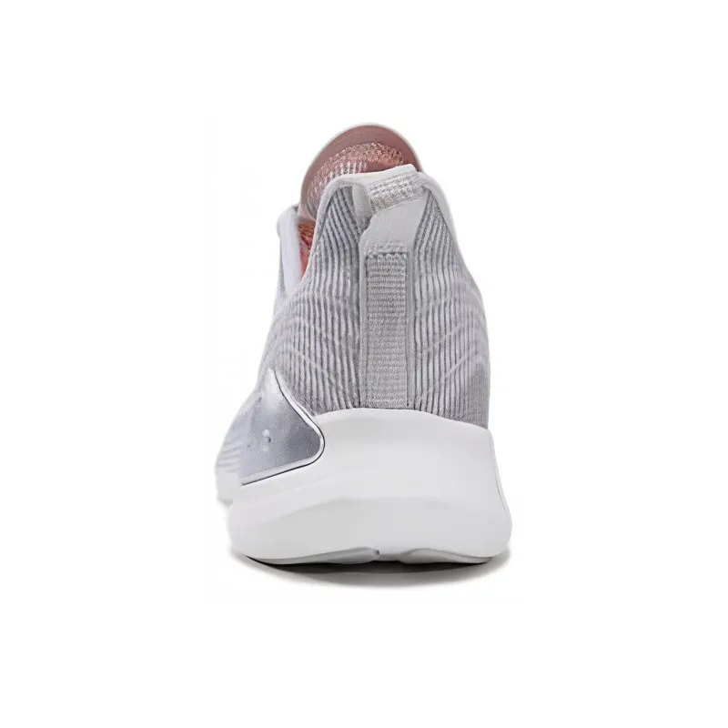 PEAK Rive 003 Cushioning Anti Slip And Wear Resistant Low Top Running Shoes Men's Gray White-2