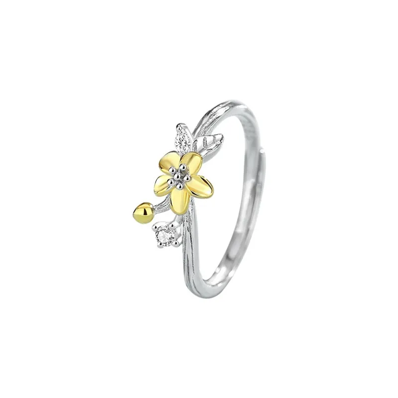 YINGNIXINDONG 925 Sterling Silver Rings Unisex-6