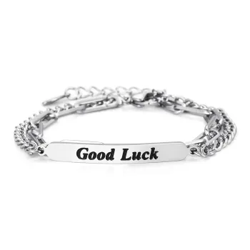 DH7 Titanium Steel Bracelets Unisex