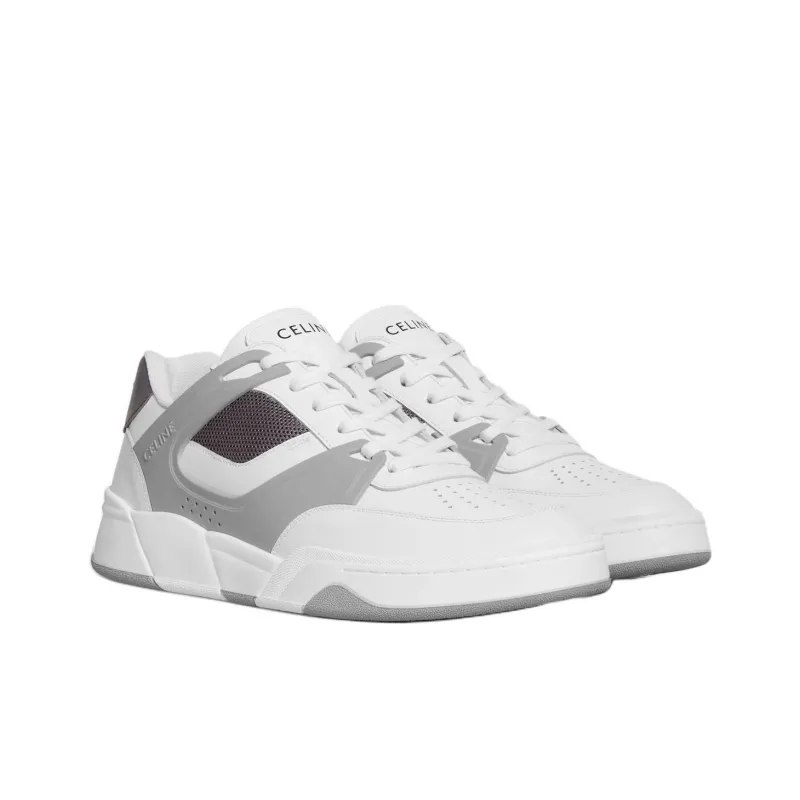CELINE Trainer Low Top Skateboard Shoes Men's Gray-2