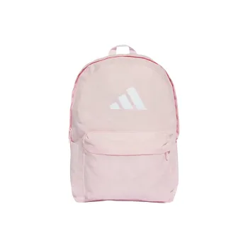 Adidas Polyester Backpack Women's Transparent Pink & White