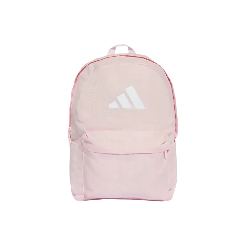 Adidas Polyester Backpack Women's Transparent Pink & White-0