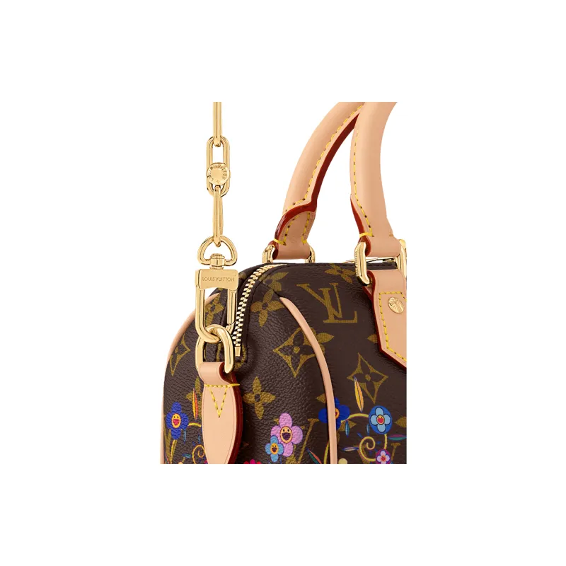 LOUIS VUITTON X Takashi Murakami Speedy Bandouliere 20 Monogram-4
