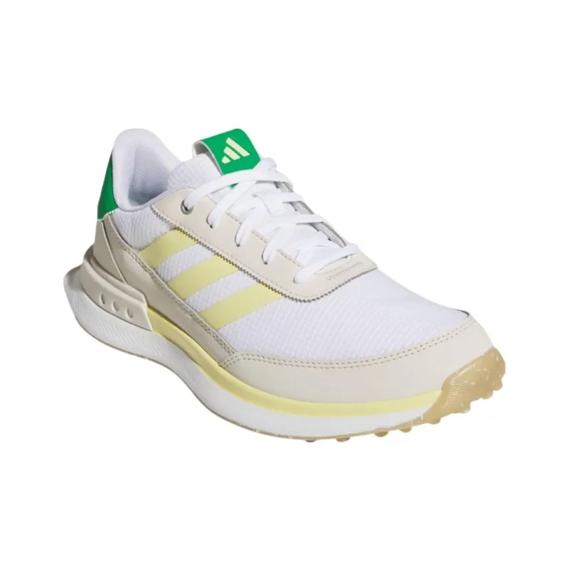 Adidas S2G 24 Spikeless Golf Cloud White Powder Yellow Green Women's-2