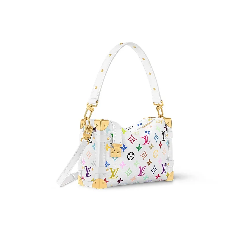 LOUIS VUITTON X Takashi Murakami Side Trunk Mm White Multicolored-1