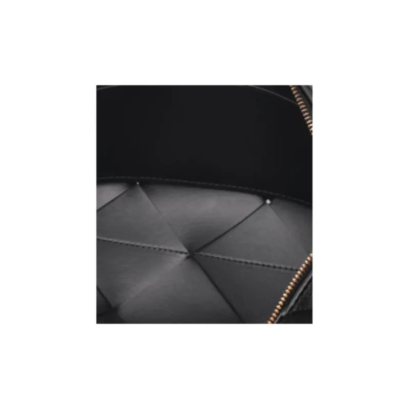 Bottega Veneta Sheepskin Shoulder Bag Women's Black-4