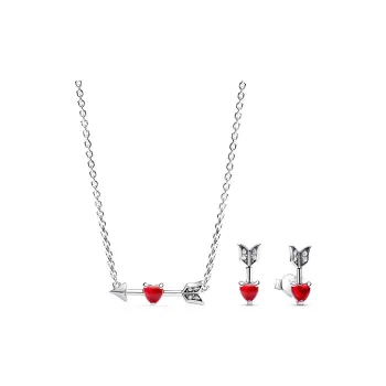 Pandora 925 Sterling Silver Necklaces Women's Silver