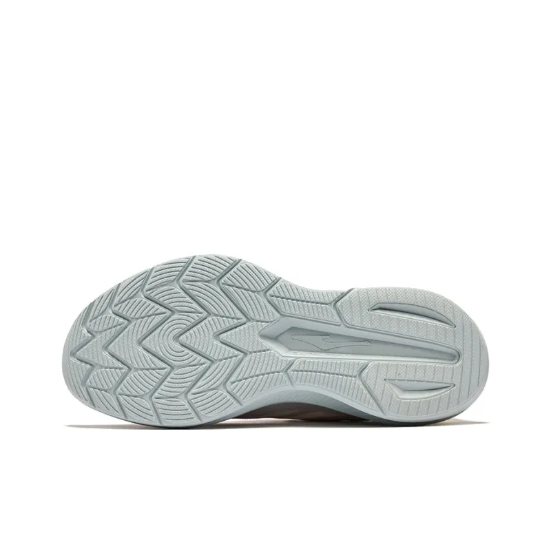 Erke Cushioning Breathable Rebound Low-Top Casual Running Shoes Women's Gray Pink-4