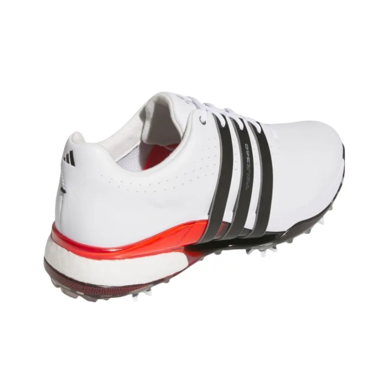 Adidas Tour360 24 Golf Cloud White Core Black Lucid Red-2