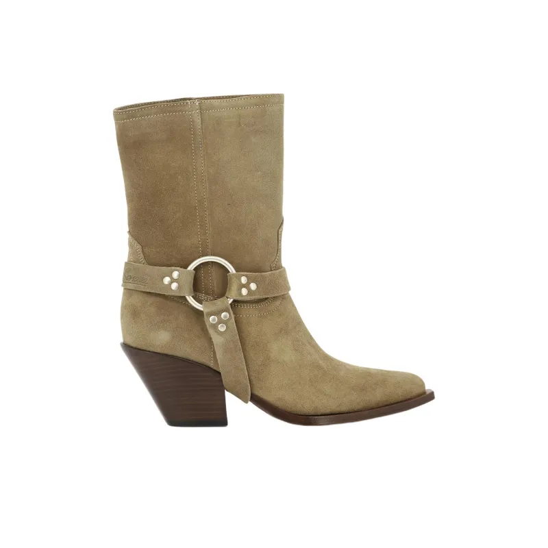 SONORA BOOTS Atoka Ankle Boots Women's Light Umber-1