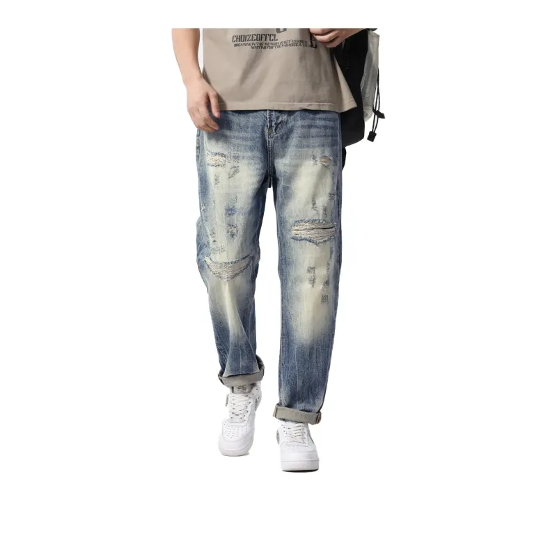 EPTISON Jeans Men Denim Blue-2
