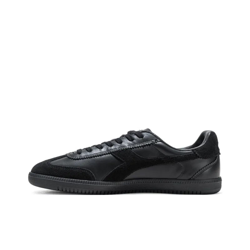 Diadora Cushioning Low Top Skateboard Shoes Unisex Black-0