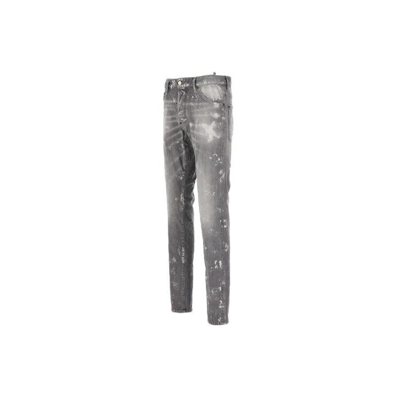 DSQUARED 2 Cool Guy Bleached Effect Slim Cut Jeans-2