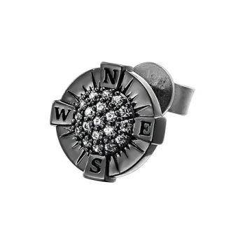 MYSH 925 Sterling Silver Stud Earrings Unisex
