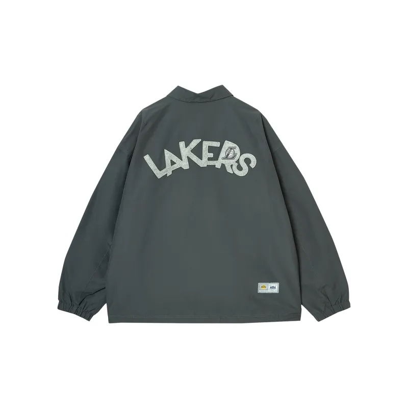 JACK JONES· x NBA Jacket Men's Black Sandy-3