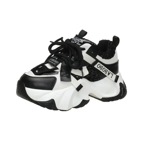 DEVIL AND ANGEL Cushioned Slip Resistant Breathable Low Top Chunky Sneakers Unisex