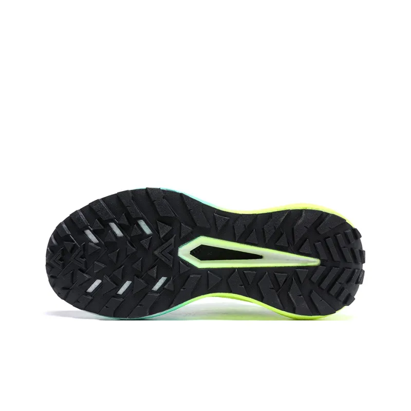 HELZKOR Running Shoes Men's Orange Red Neon Green-24