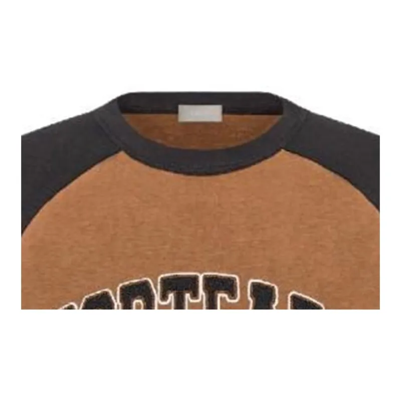 DIOR T-Shirts Men Brown-2