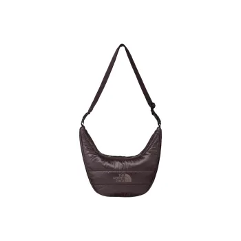 THE NORTH FACE Cotton One Shoulder Handbag Mini Unisex Dark Brown