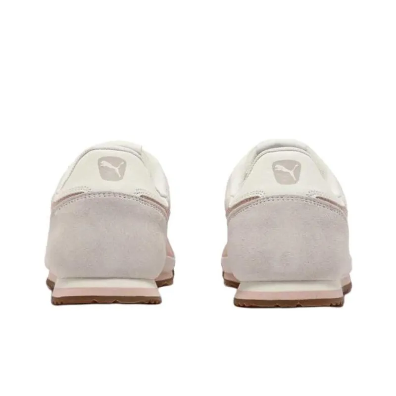 PUMA Turino 2 Anti Slip Wear Resistant Low Top Casual Shoes Women's White Pink-3